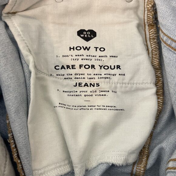 Madewell Women's The Curvy Perfect Vintage Jean Size 28 Relaxed EUC - Picture 11 of 11